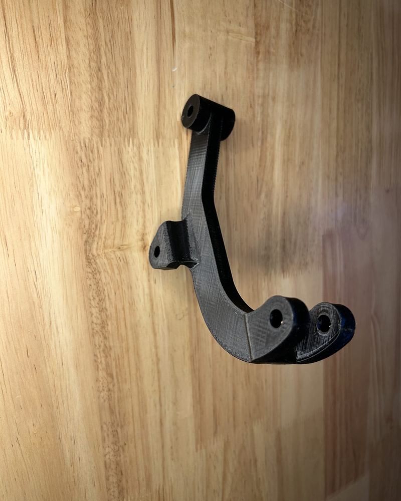 3D-printed prototype arm, second version