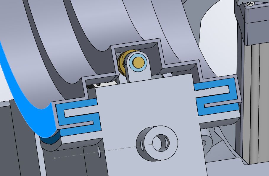 CAD detail of a ProjectX joint