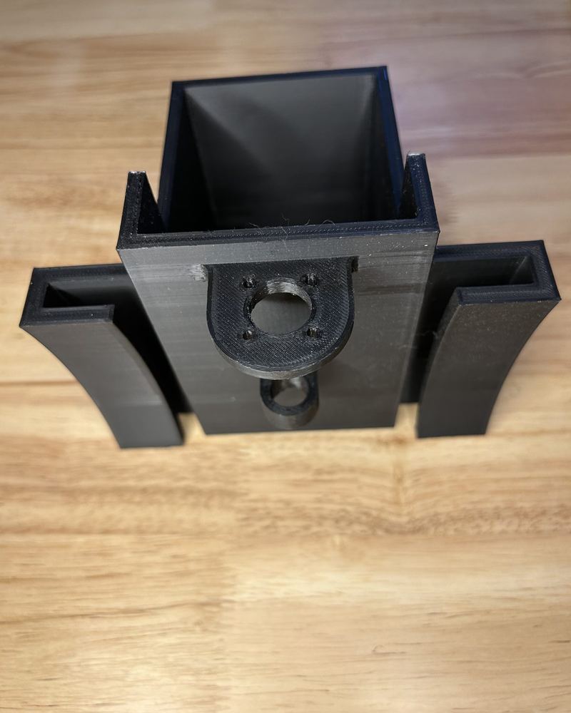 3D-printed prototype housing
